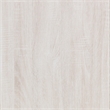 Pemberly Row Farmhouse Wood Queen Panel Bed in Coastal White