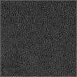 Pemberly Row Upholstered Square Fabric Ottoman in Dark Charcoal