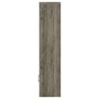 Pemberly Row 3-Shelf Farmhouse Wood Media Tower in Gray Driftwood