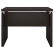 Pemberly Row 2-piece Wood Home Office Set L-Shape Desk Cappuccino
