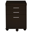 Pemberly Row 2-piece Wood Home Office Set L-Shape Desk Cappuccino
