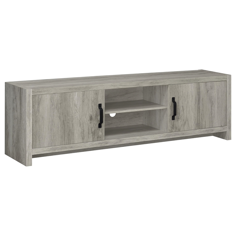 Pemberly Row 2-Door Wood TV Console for TVs up to 70