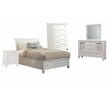 Pemberly Row 5-piece Eastern King Storage Wood Bedroom Set Buttermilk