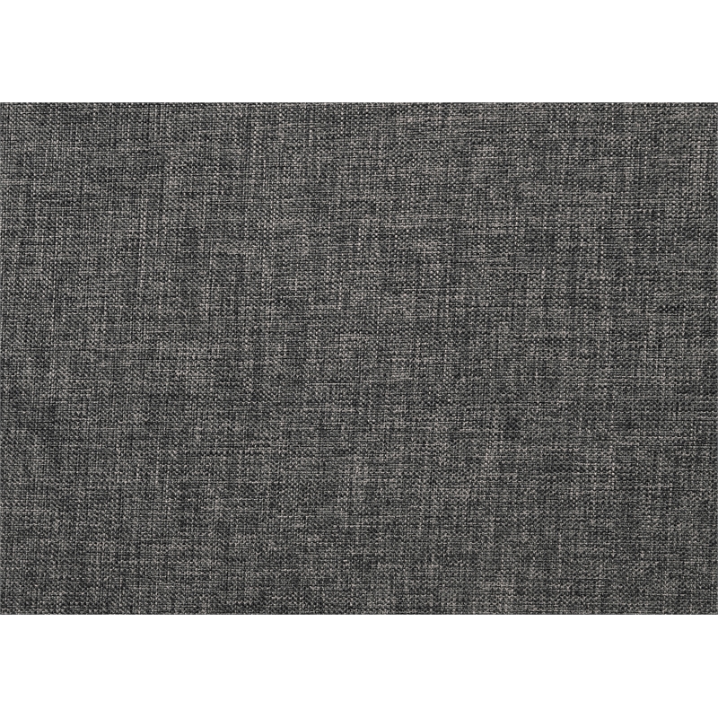 Pemberly Row Modern Fabric Upholstered Twin Daybed with Trundle in Gray