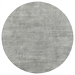 Pemberly Row Modern Wood Round Coffee Table with Hairpin Legs in Gray