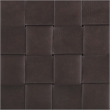 Pemberly Row Upholstered Faux Leather Bar Stool with Open Back in Brown