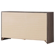 Pemberly Row Contemporary 6-drawer Farmhouse Wood Dresser in Barrel Oak