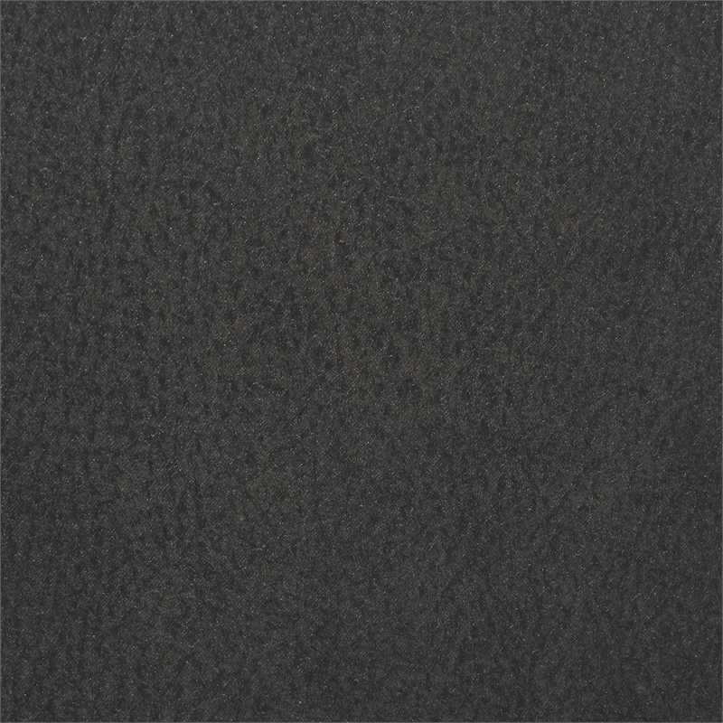 Pemberly Row Faux Leather Upholstered Tufted Back Motion Sofa Charcoal