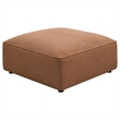 Pemberly Row 6-piece Fabric Upholstered Modular Sectional Terracotta
