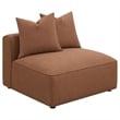 Pemberly Row 6-piece Fabric Upholstered Modular Sectional Terracotta