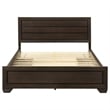 Pemberly Row Contemporary Wood California King Storage Bed Dark Cocoa