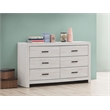 Pemberly Row Contemporary 6-drawer Farmhouse Wood Dresser Coastal White