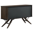 Pemberly Row 2-door Rectangular Mid-Century Wood Server Dark Walnut