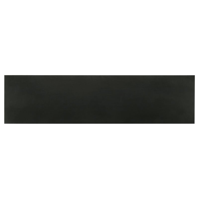 Pemberly Row 4-Door Contemporary Wood Accent Cabinet in Matte Black
