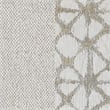 Pemberly Row Upholstered Fabric Accent Chair with Wingback in Latte