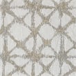Pemberly Row Upholstered Fabric Accent Chair with Wingback in Latte