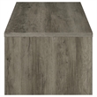 Pemberly Row 2-Drawer Rectangular Engineered Wood Coffee Table in Gray