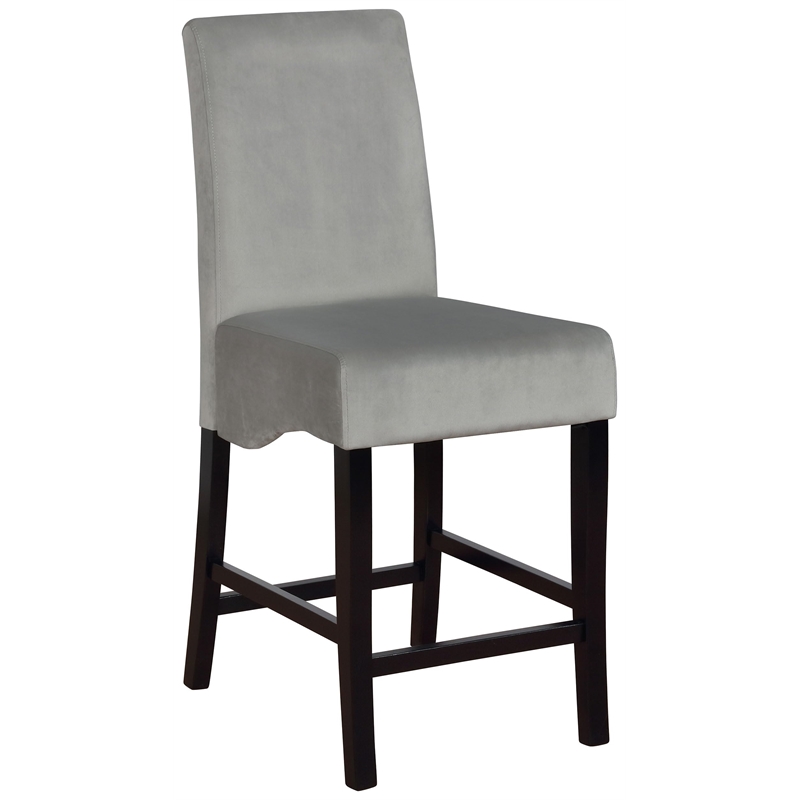 Pemberly Row 9-Piece Contemporary Wood Dining Set in Black and Gray