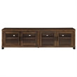 Pemberly Row 3-piece Transitional Wood Entertainment Center in Dark Pine