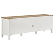 Pemberly Row 2-Door Coastal Wood TV Stand for TVs up to 85