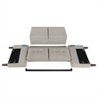 Pemberly Row 2-Piece Upholstered Fabric Sofa Set with Track Arms in Beige