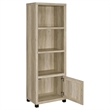 Pemberly Row 3-piece Transitional Wood Entertainment Center in Antique Pine