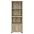Pemberly Row 3-piece Transitional Wood Entertainment Center in Antique Pine