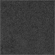 Pemberly Row Upholstered Fabric Swivel Chair with Armless in Dark Charcoal
