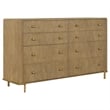 Pemberly Row 4-piece Wood Eastern King Bedroom Set Sand Wash and Natural Cane