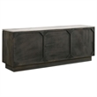 Pemberly Row 3-door Marble Top Dining Sideboard Server White and Tobacco Gray
