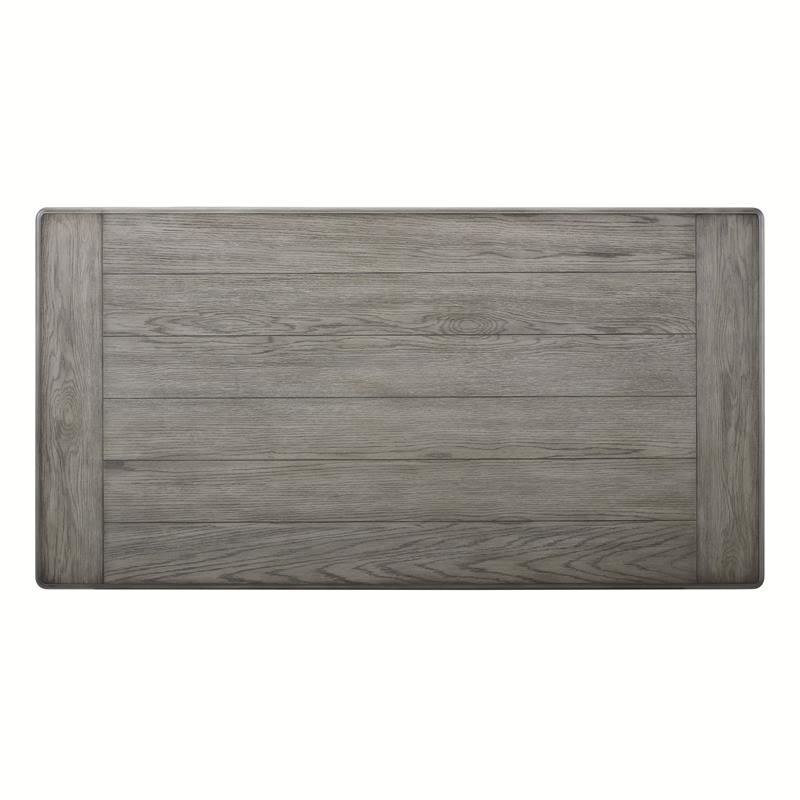 Pemberly Row Rustic Smokey Oak Counter Height 5-Piece Dining Set