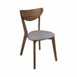 Pemberly Row 6-piece Wood Dining Room Set Natural Walnut and Gray