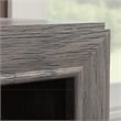 Pemberly Row Contemporary Engineered Wood Desk in Ashen Oak Finish