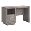 Pemberly Row Contemporary Engineered Wood Desk in Ashen Oak Finish