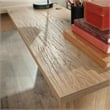 Pemberly Row Contemporary 1-Drawer Engineered Wood L-Desk in Timber Oak