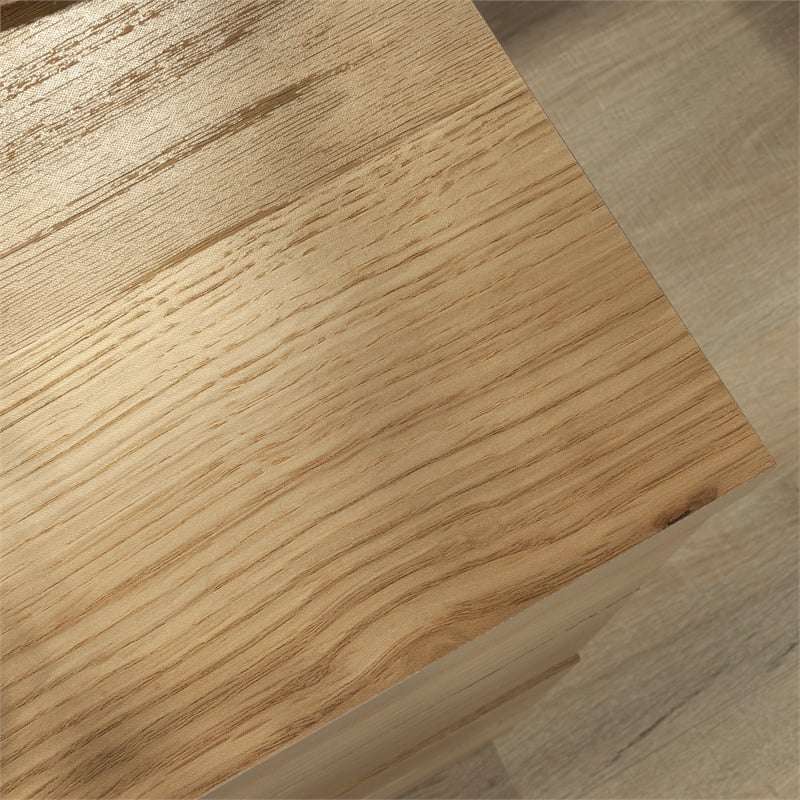 Pemberly Row Engineered Wood Lateral File Cabinet in Timber Oak