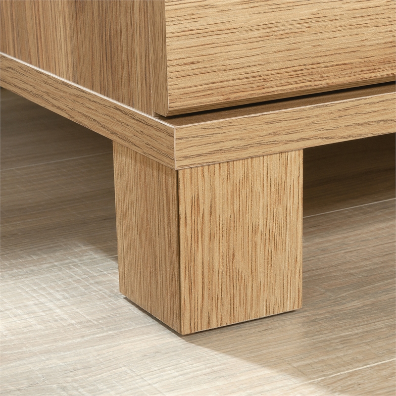 Pemberly Row Engineered Wood Lateral File Cabinet in Timber Oak