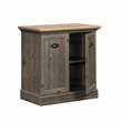 Pemberly Row Engineered Wood Utility Stand in Pebble Pine Finish