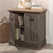 Pemberly Row Engineered Wood Utility Stand in Pebble Pine Finish