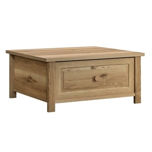 Pemberly Row Lift-Top Engineered Wood Coffee Table in Timber Oak