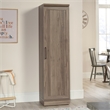 Pemberly Row Engineered Wood Single Door Pantry in Salt Oak Finish