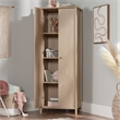 Pemberly Row Engineered Wood Storage Cabinet in Natural Maple Finish