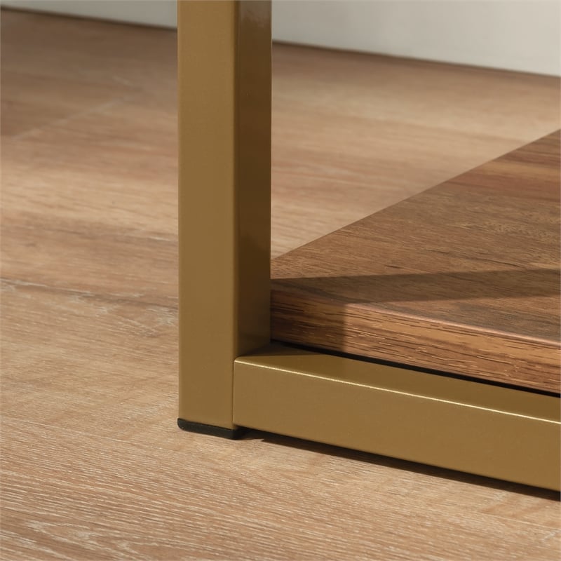 Pemberly Row Engineered Wood Vanity in Sindoori Mango / Natural Finish