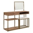 Pemberly Row Engineered Wood Vanity in Sindoori Mango / Natural Finish