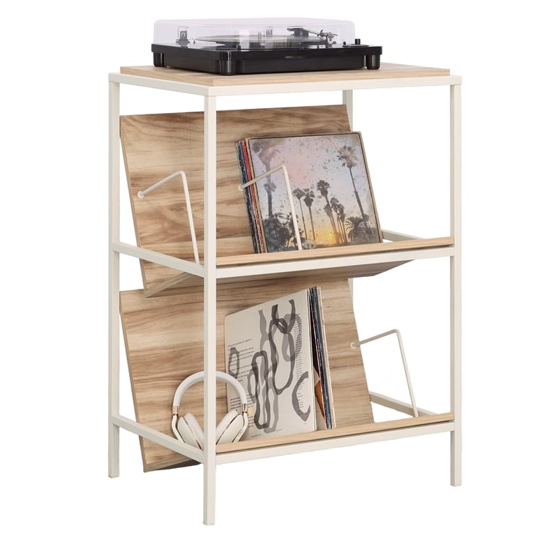 Pemberly Row Engineered Wood Accent Storage in Kiln Acacia / Brown Finish