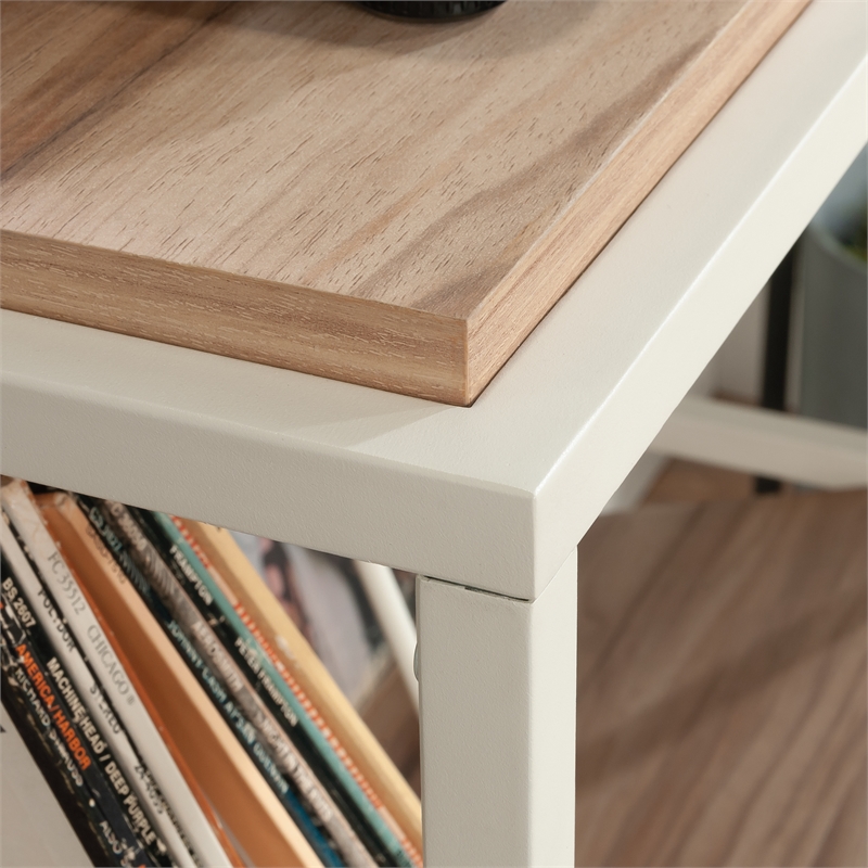 Pemberly Row Engineered Wood Accent Storage in Kiln Acacia / Brown Finish