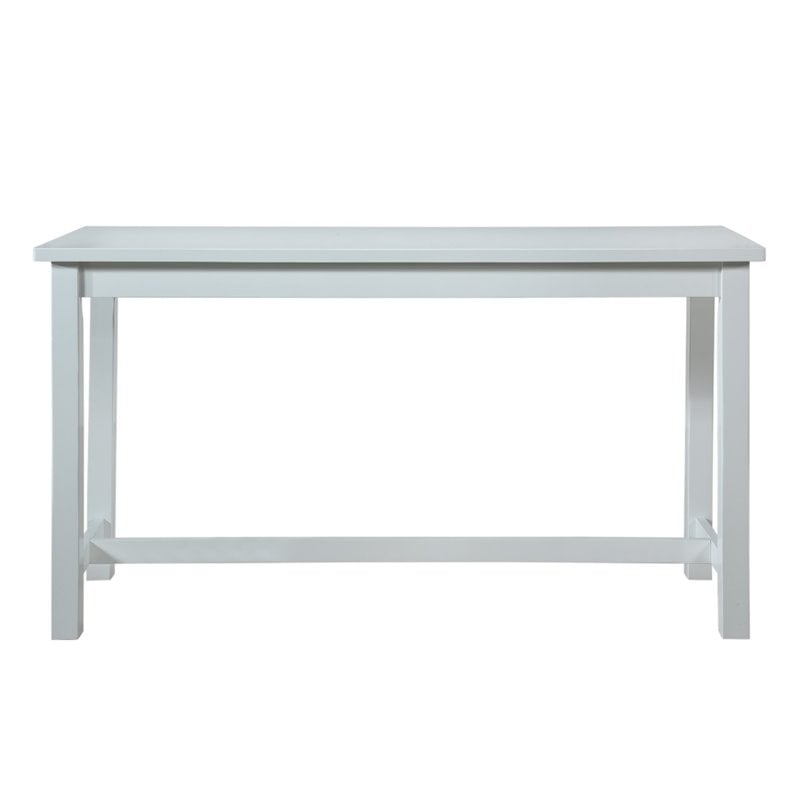 Pemberly Row 4 Piece Wood Counter Height Dining Set in White
