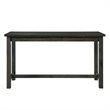 Pemberly Row 4 Piece Wood Counter Height Dining Set in Brownish Gray