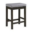 Pemberly Row 4 Piece Wood Counter Height Dining Set in Brownish Gray
