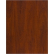 Pemberly Row 60W Left Hand L-Bow Desk Shell in Hansen Cherry - Engineered Wood